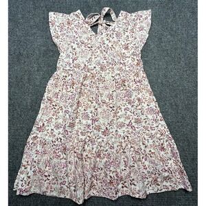 Isabel Maternity By Ingrid & Isabel Dress Womens Small Ivory Floral Sundress